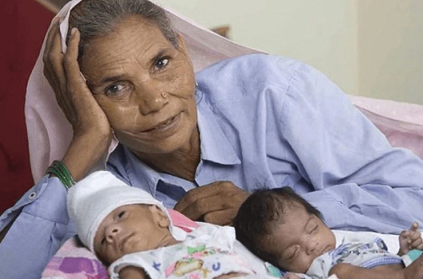  ¿Cómo fue el destino de los gemelos indios nacidos de una madre de 70 años?