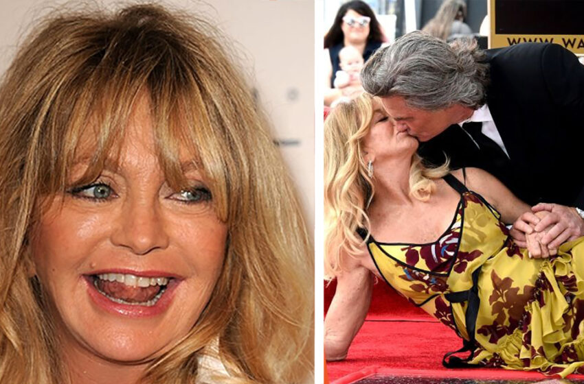  Fotos que demuestran que Kurt Russell es el compañero más “brillante” y “perfectamente enloquecedor” para Goldie Hawn