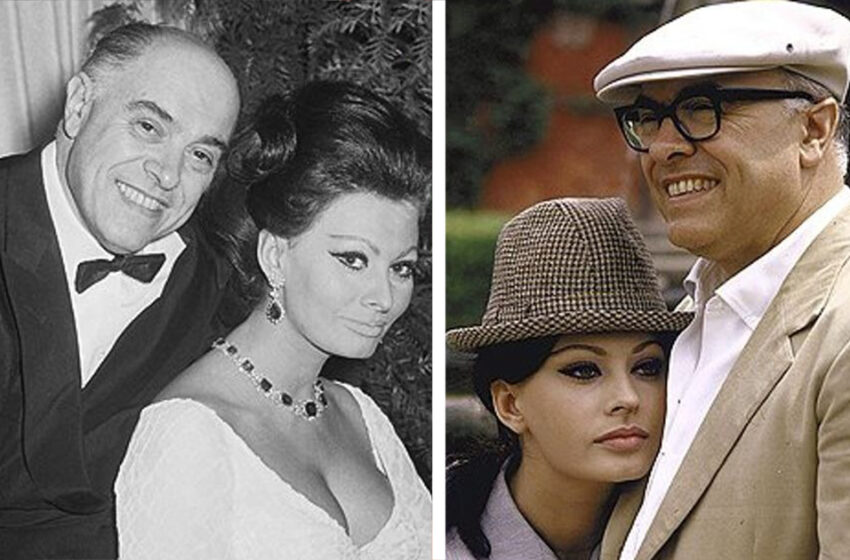  La historia de amor de 57 años entre Sophia Loren y Carlo Ponti comenzó a primera vista, pero él tenía otra familia