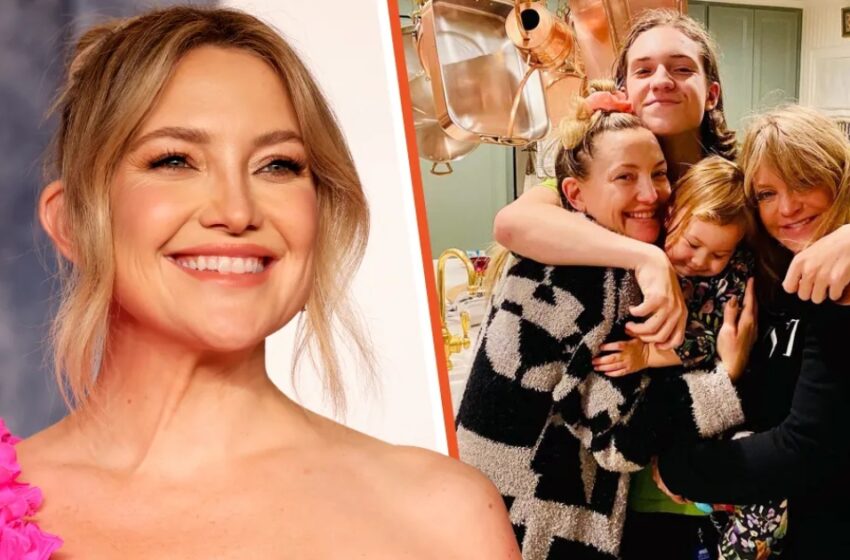  “Wow”: Kate Hudson, de 44 años, muestra su figura en lencería rosa después de recientes sospechas sobre un cuarto embarazo.