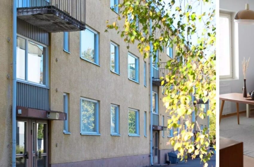  Una mujer de Finlandia mostró su apartamento de 35 m² en una antigua casa construida en 1963.