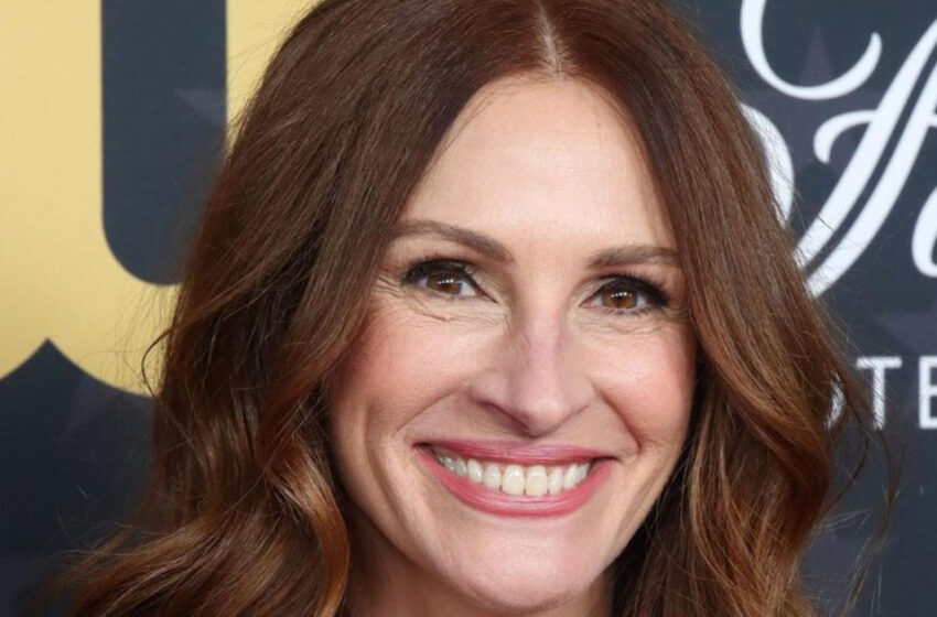  Julia Roberts, de 56 años, deslumbra con un vestido rojo con abertura que muestra una pierna “estirada”, y desata una discusión en línea