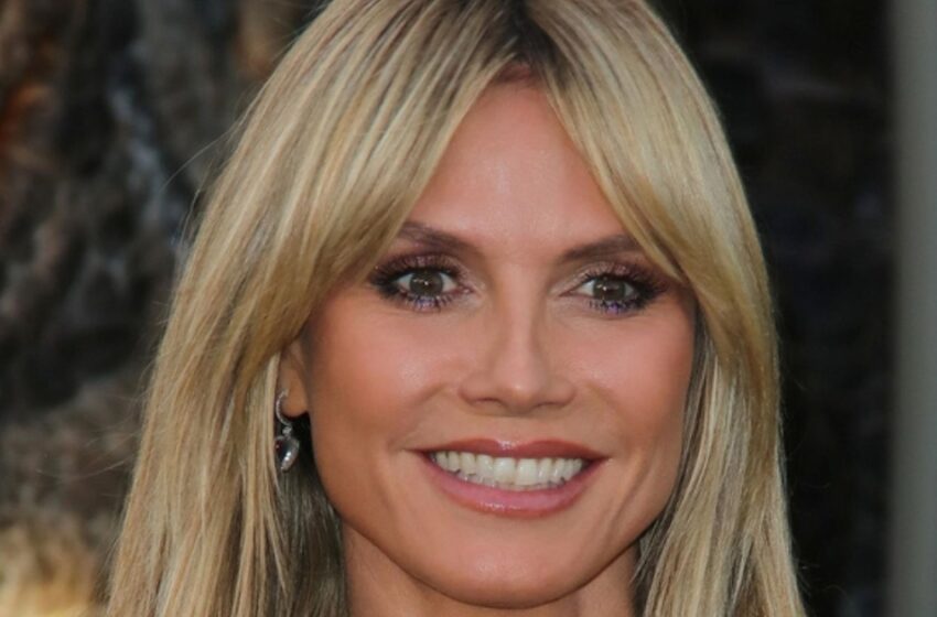  La modelo de 50 años, Heidi Klum, mostró cómo luce la figura de ensueño