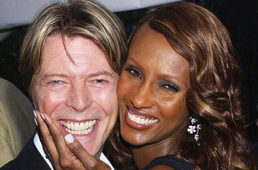  David Bowie e Iman estuvieron casados hasta su muerte, aunque ella no quería salir con “alguien como él”