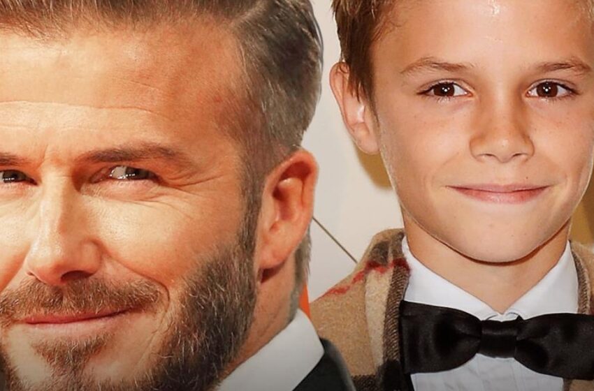  El Heredero de Victoria y David Beckham – ¡Una Joven Copia de su Padre Estrella: Romeo Beckham en una Foto Reciente con su Novia!