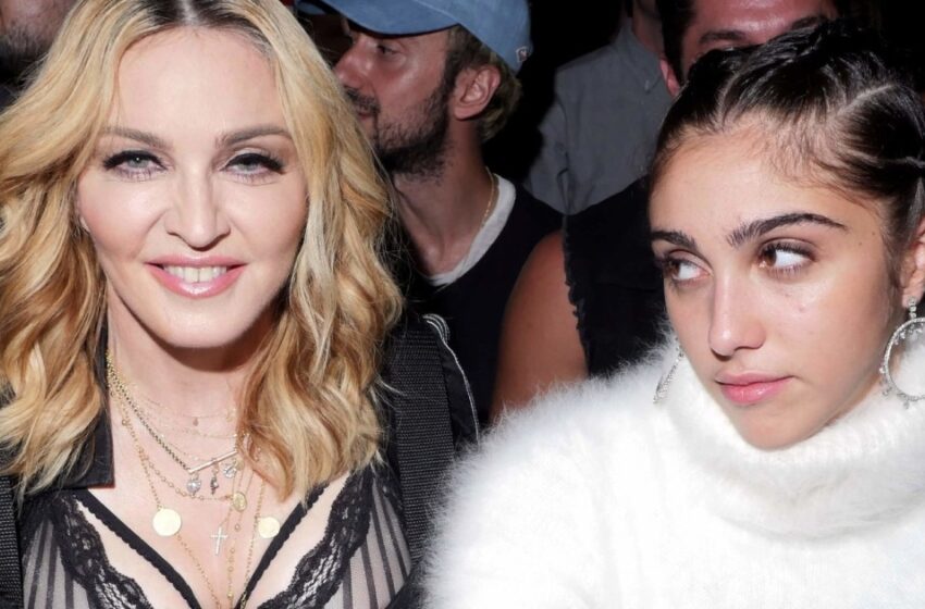  “Ambas madre e hija comparten el mismo estilo”: La hija de Madonna fue capturada con un vestido transparente de malla