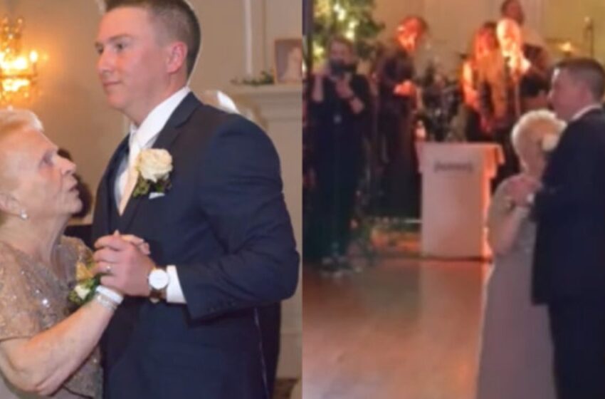 “Su felicidad no conocía límites”: ¡La anciana “arrasó” en la pista de baile en la boda de su nieto!