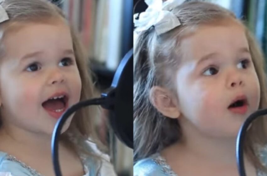  “Tan conmovedor”: ¡Una niña cantó una canción que conmovió a su papá hasta las lágrimas!