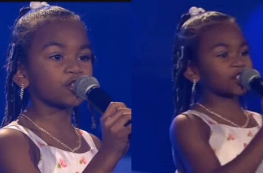 ¡Ovación de pie de los jueces para una niña de 6 años! Una joven estrella realiza una actuación increíble