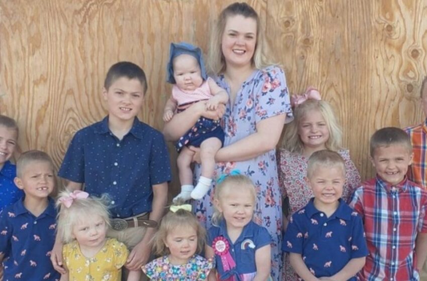 “Mamá de 11 hijos que quiere aún más niños”: ¡La mujer presentó a su gran familia!