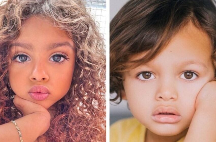  “Maravillas de la Naturaleza”: ¡La Increíble Belleza de los Niños de Matrimonios Mixtos!