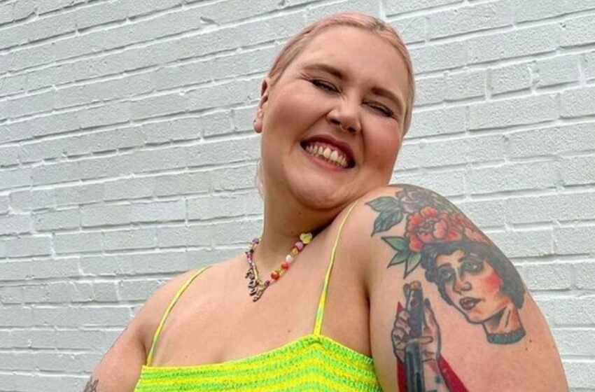 Cuando la autoestima está realmente alta: Una modelo de talla grande respondió enérgicamente a las críticas sobre su peso