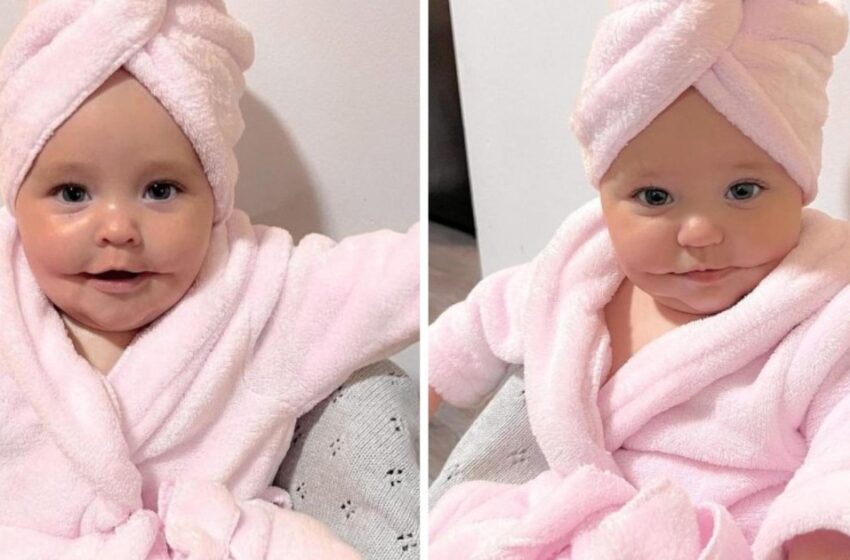 Siempre Sonriente: ¿Cómo se ve la niña nacida con un trastorno genético raro?