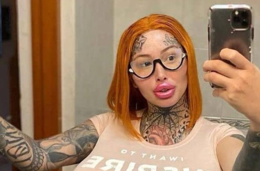 La chica excéntrica compartió sus fotos antiguas: ¡era un verdadero ángel antes de todas las operaciones!
