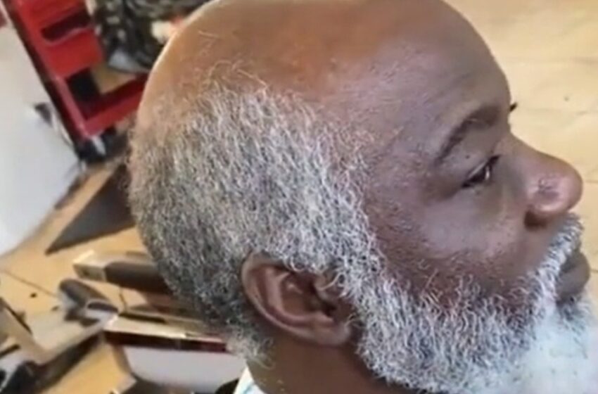  “Una increíble transformación de un abuelo de 70 años”: ¡El peluquero transformó al anciano en un hombre joven y guapo!