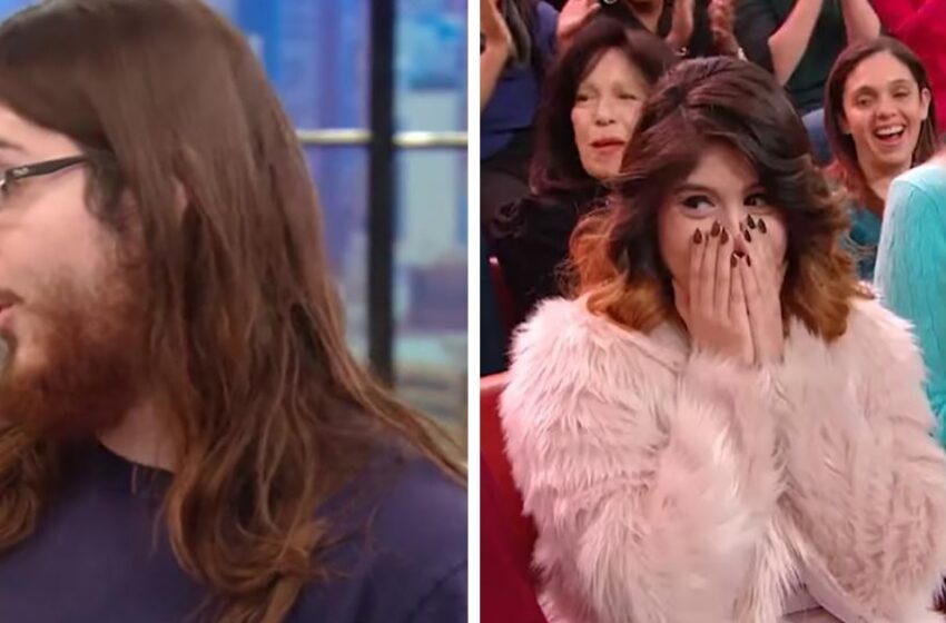 Un chico aceptó cortarse el cabello largo y afeitarse la barba por el bien de su novia: ¡La transformación resultó ser asombrosa!