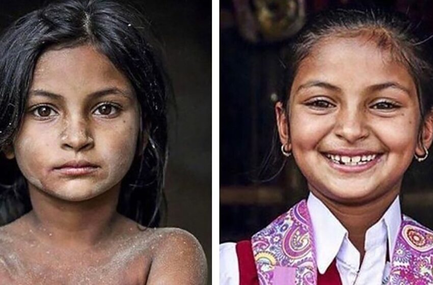  Cómo cambiaron los niños después de poder asistir a la escuela: un fotógrafo ordinario pagó la educación de 20 niños de Bangladesh