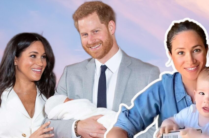 “¡”Archie tiene el cabello rojo y rizado como su papá”! ¡Las fotos de cumpleaños del hijo de Meghan Markle y el príncipe Harry aparecieron en la red!”