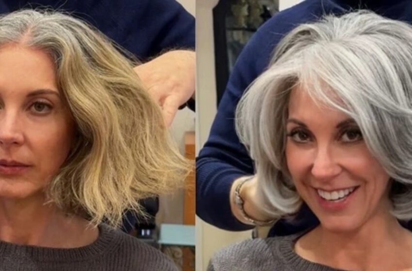 “El cabello gris también puede ser súper elegante”: ¡La colorista de cabello de celebridades demuestra que tener cabello gris tiene sus ventajas también!