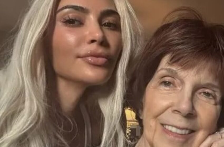  “Una Dama Glamorosa”: ¿Cómo luce la abuela de casi 90 años de Kim Kardashian, quien rara vez se deja ver en público?