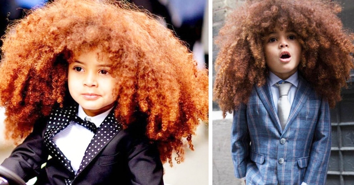 El niño se hizo famoso gracias a su cabello increíblemente exuberante: ¿Cómo luce ahora, 8 años después?