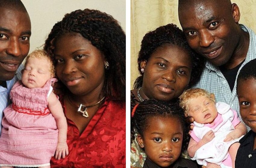 “El nacimiento de una niña “Blanca Nieves” en una familia nigeriana hace 10 años sorprendió a todos”: ¿Cómo se ve hoy en día?