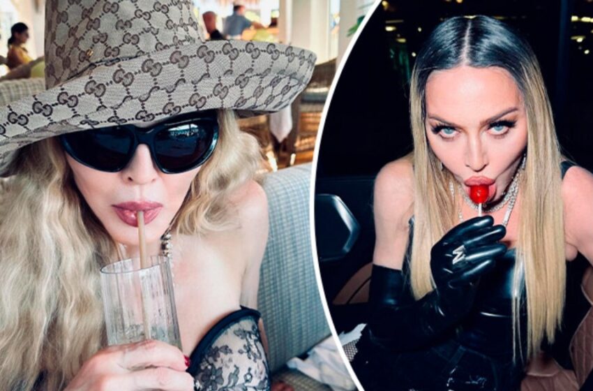  “Aún perfecta”: Madonna, de 65 años, mostró su rostro de cerca sin una gota de maquillaje ni filtros.