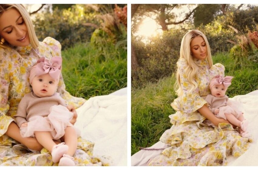 “Igual de Bella Que Su Madre”: ¡Paris Hilton Compartió Una Foto Con Su Hija Por Primera Vez!