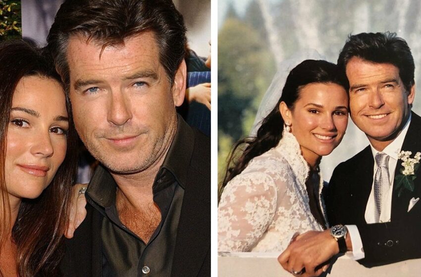 “Me encanta cómo es ella.” Pierce Brosnan sorprendió a sus fans con una foto de su esposa con más curvas.