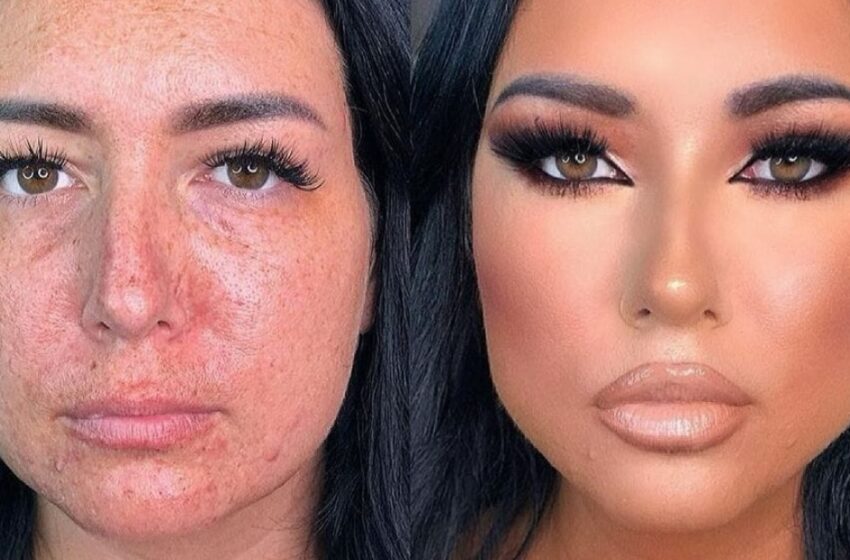 “Una persona, vista de tantas formas diferentes”: 10 mujeres de distintas edades se transforman tras visitar a un maquillador