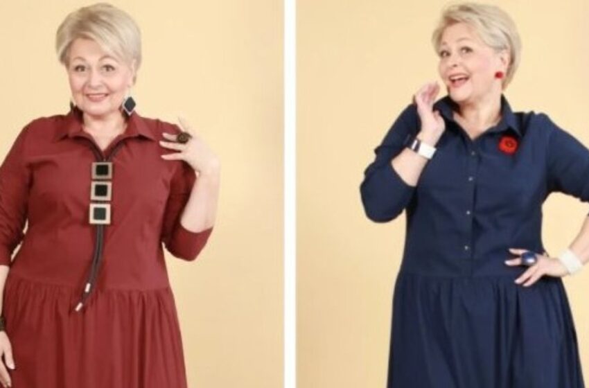  Looks Geniales para Mujeres de Talla Grande Mayores de 55 Años: “¡Elegantes, Bellas y Modernas!”