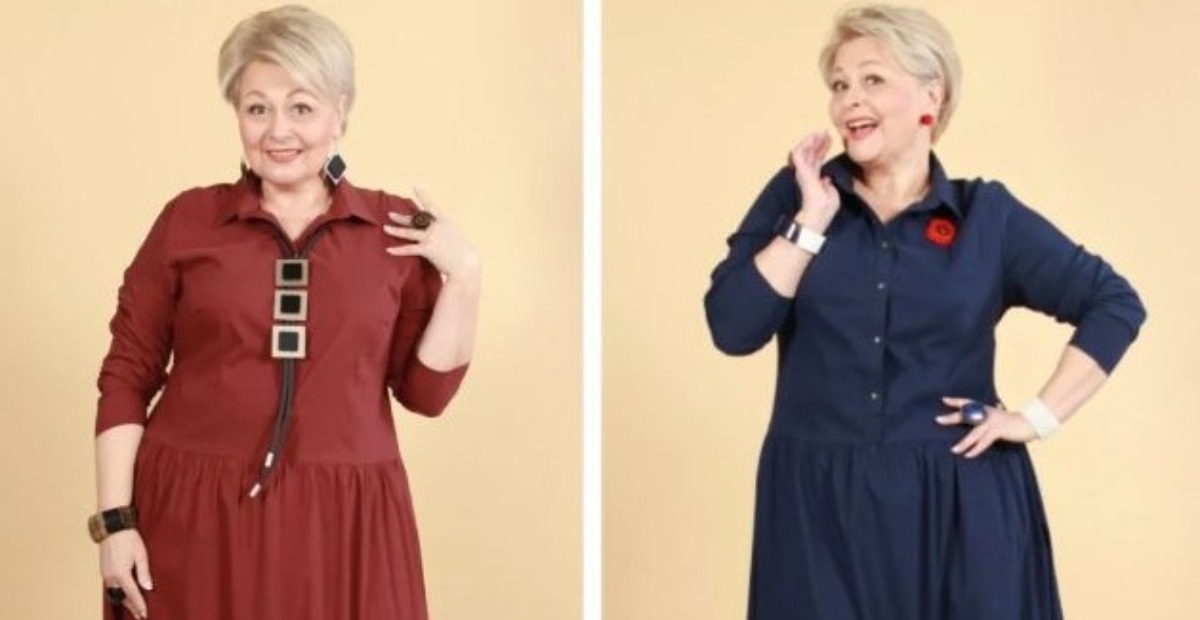 Looks Geniales para Mujeres de Talla Grande Mayores de 55 Años: “¡Elegantes, Bellas y Modernas!”