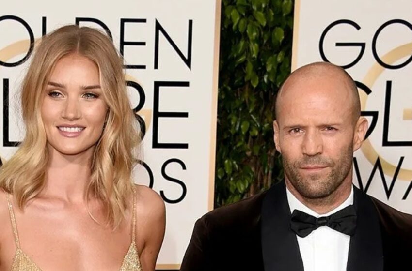  Rosie Huntington-Whiteley y Jason Statham compartieron fotos raras de unas vacaciones románticas: “¡Se abrazan y se besan con ternura!”