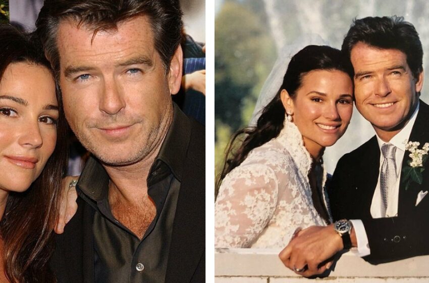  “La amo tal como es”: Pierce Brosnan sorprendió a todos con fotos de su esposa con sobrepeso.