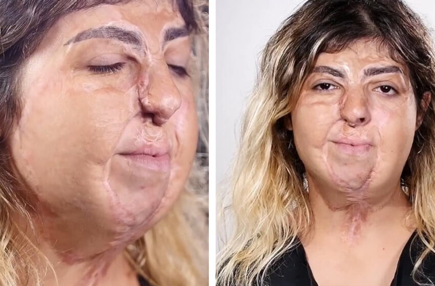  Se ve tan increíble: el maquillador restauró la autoestima de una mujer convirtiéndola en una estrella de Internet.