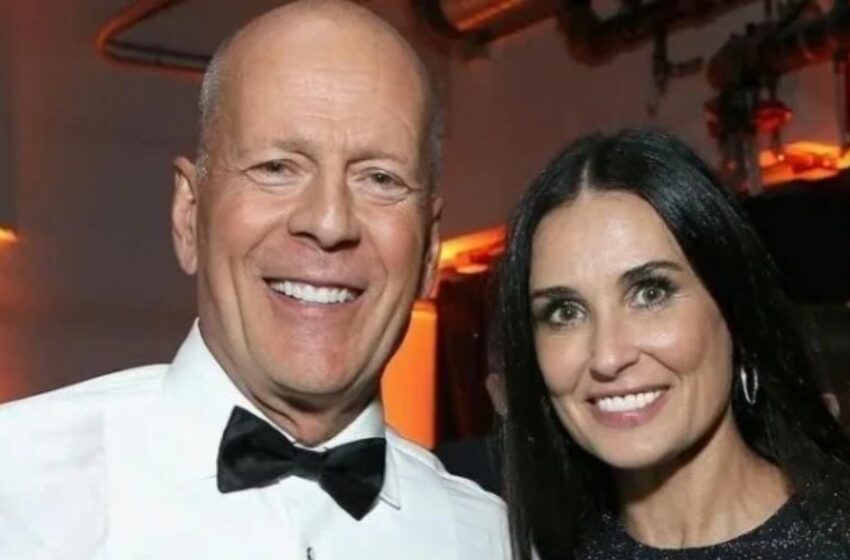  A solo un año y medio, es como una pequeña copia de su famoso abuelo: ¿Cómo se ve la pequeña nieta de Bruce Willis y Demi Moore?