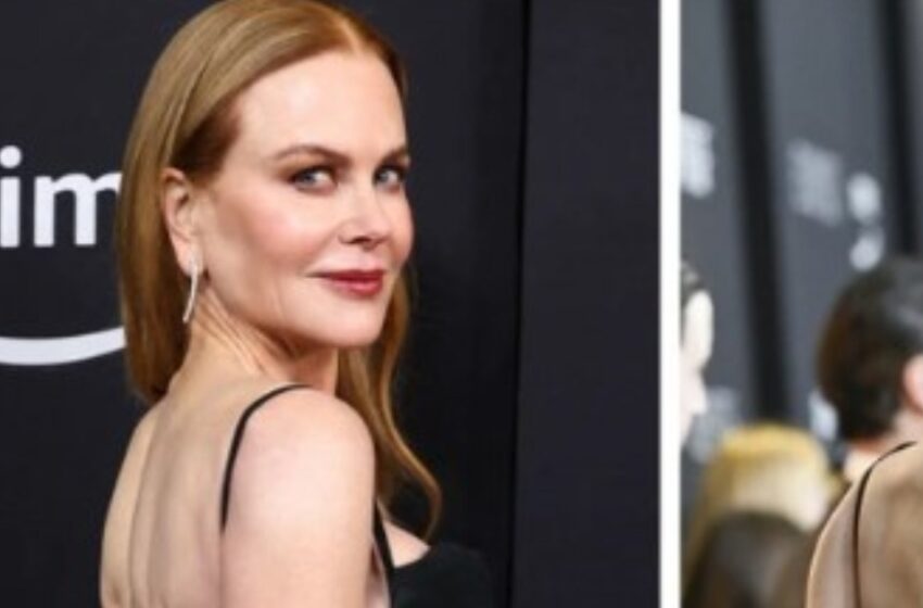  Nicole Kidman, a los 56 años, deslumbró con un vestido audaz: “¡Está tratando demasiado de verse joven!”