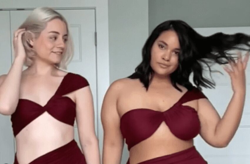  “Dos amigas, diferentes formas de cuerpo, ¡misma ropa!”: ¡Demostrando que el estilo no tiene talla!