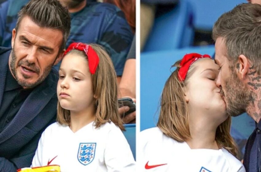  “¿Por qué David Beckham besa a su hija de 11 años en los labios?”: ¡David Beckham explica su gesto cariñoso!