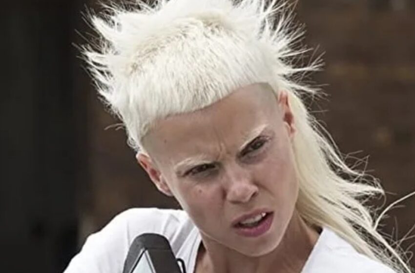  ¡Yolandi Visser en el pasado! Un vistazo a la transformación de la estrella de “Chappie”.