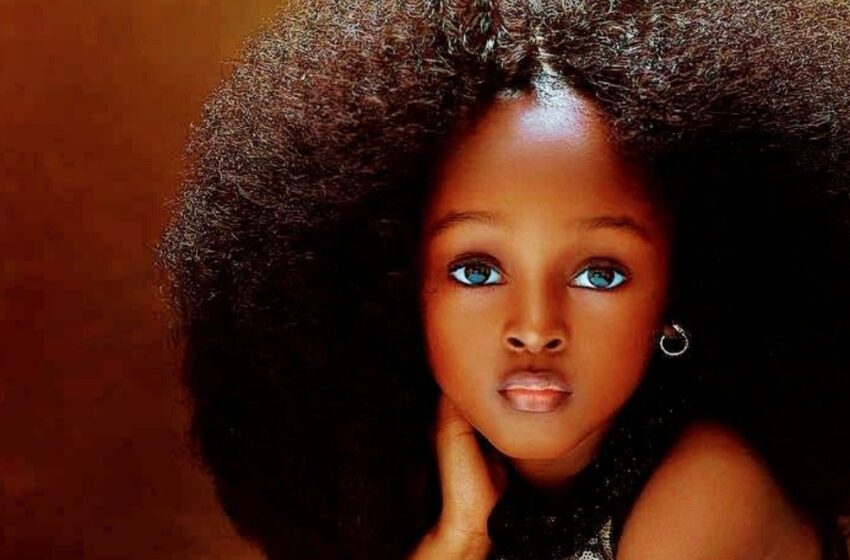  La niña nigeriana nombrada la más bella del mundo a los 5 años ahora es aún más impresionante: ¡Sus fotos!