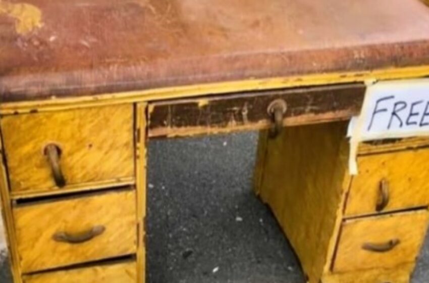 El hombre consiguió un “tocador gratis” y lo transformó de una manera que dejó al dueño sorprendido.