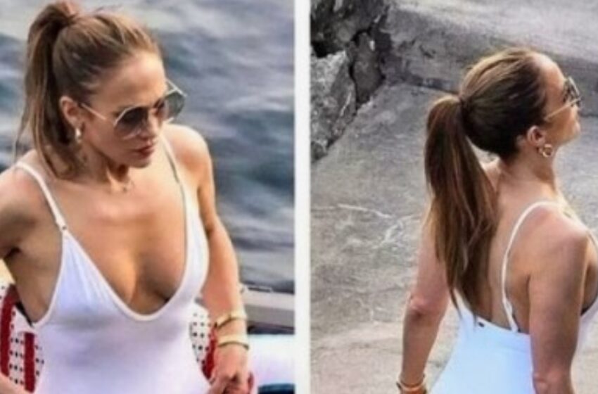  Jennifer Lopez revela a su hija con Marc Anthony: “¡Con bigote y ropa ancha!”