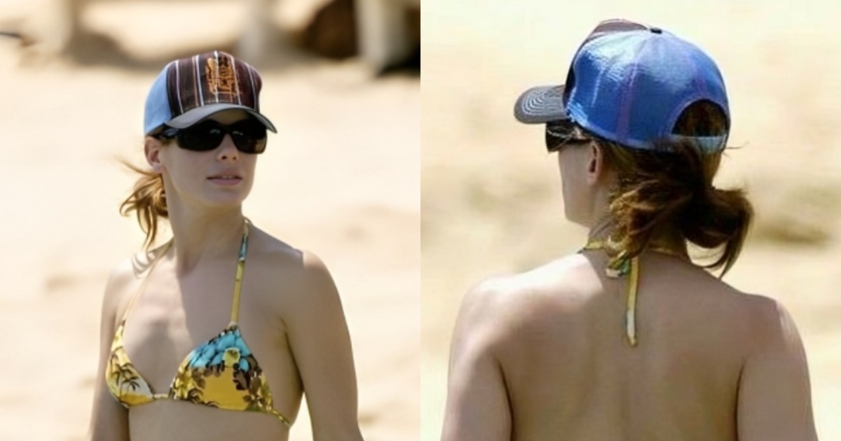 ¡Vista en bikini, viviendo su mejor vida bajo el sol! ¿Puedes adivinar quién es esta estrella?