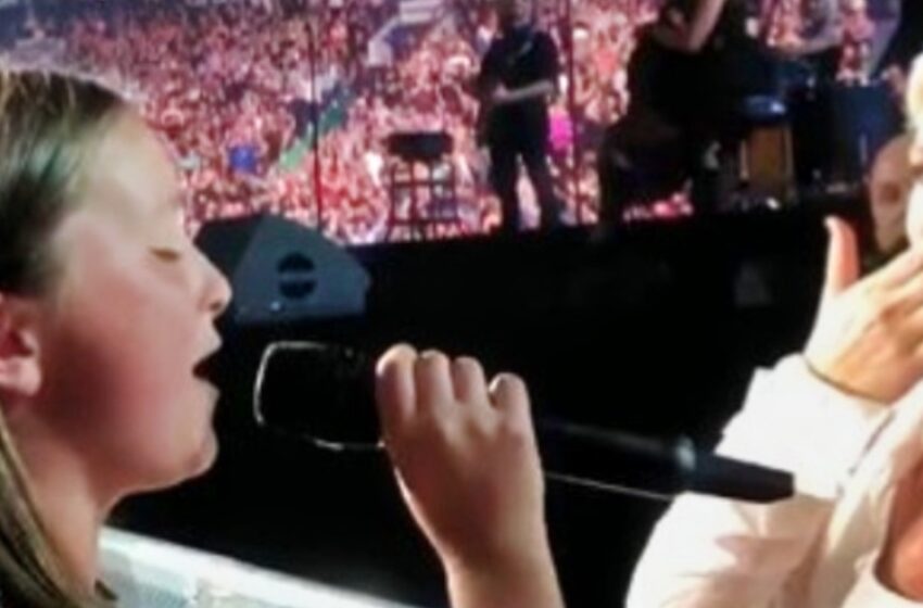 P!nk le da el micrófono a una niña de 12 años en su concierto: ¡lo que sucede después deja a todos sin palabras!