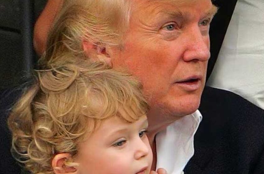 ¡El galán de 2 metros que se está convirtiendo en una verdadera estrella y robando corazones por doquier! ¿Cómo luce Barron Trump?