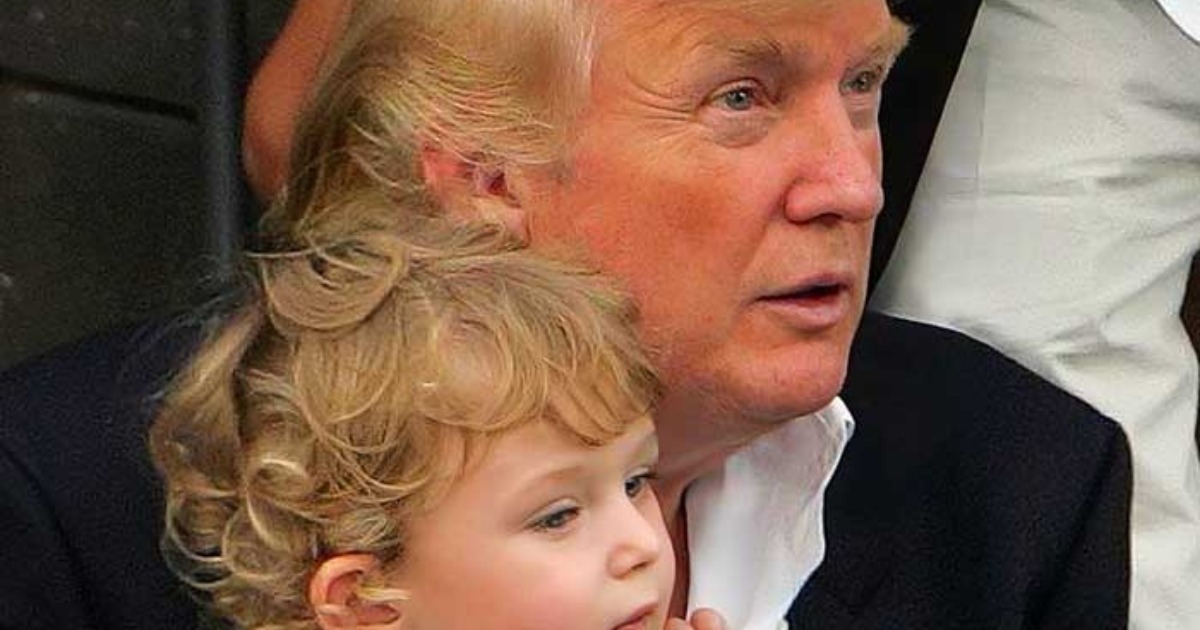 ¡El galán de 2 metros que se está convirtiendo en una verdadera estrella y robando corazones por doquier! ¿Cómo luce Barron Trump?
