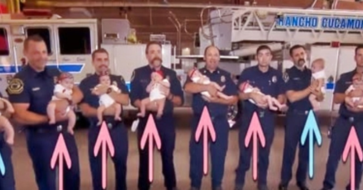 ¡Nueve bomberos dan la bienvenida a sus bebés al mismo tiempo y celebran con la sesión de fotos más conmovedora: imágenes que derriten el corazón!