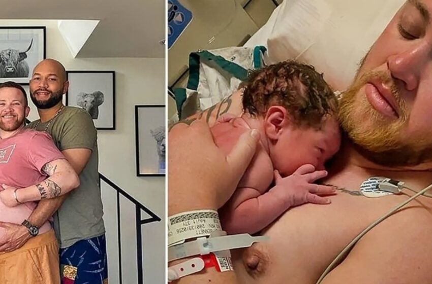 ¡Padre transgénero comparte su emotiva experiencia después de que las enfermeras lo llamaran “madre”! ¡Mira las fotos!