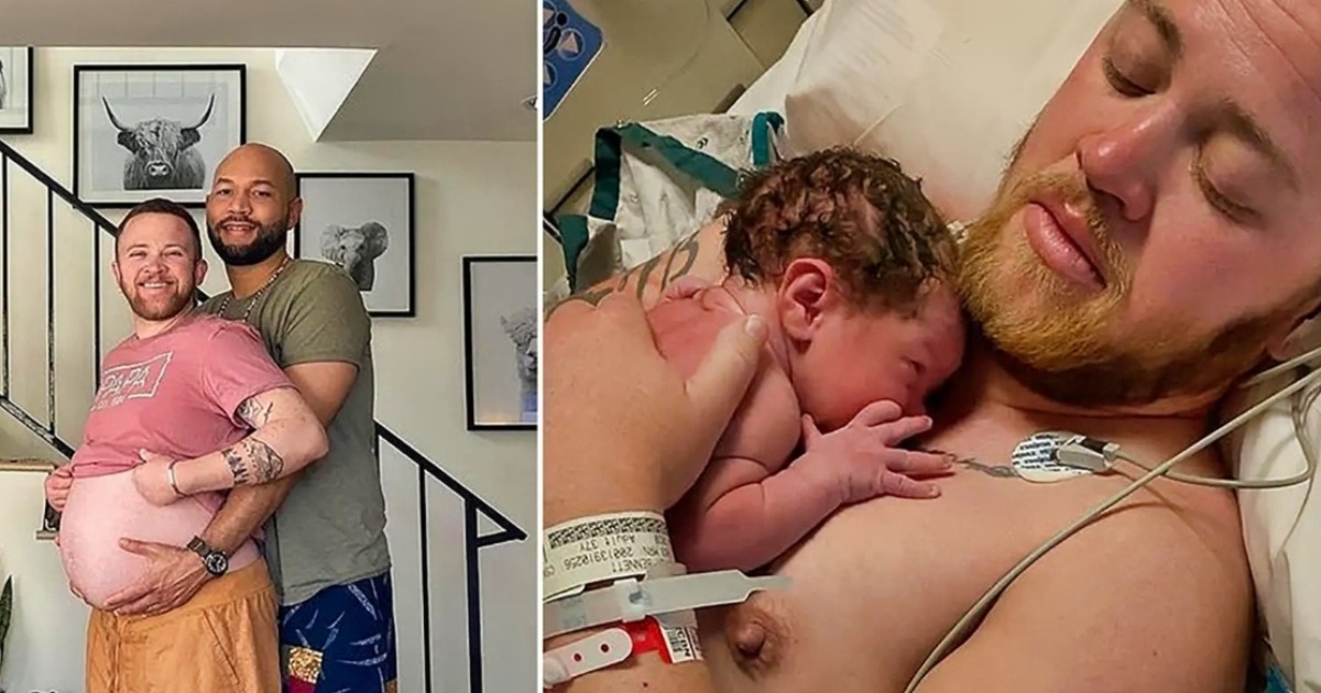 ¡Padre transgénero comparte su emotiva experiencia después de que las enfermeras lo llamaran “madre”! ¡Mira las fotos!